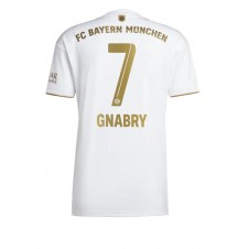 Bayern Munich Serge Gnabry #7 Bortatröja 2022-23 Korta ärmar